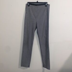 Ann Taylor Black and White Houndstooth Pants